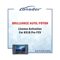 Активация Lonsdor Brilliance Auto Foton License Activation For K518 Pro FCV
